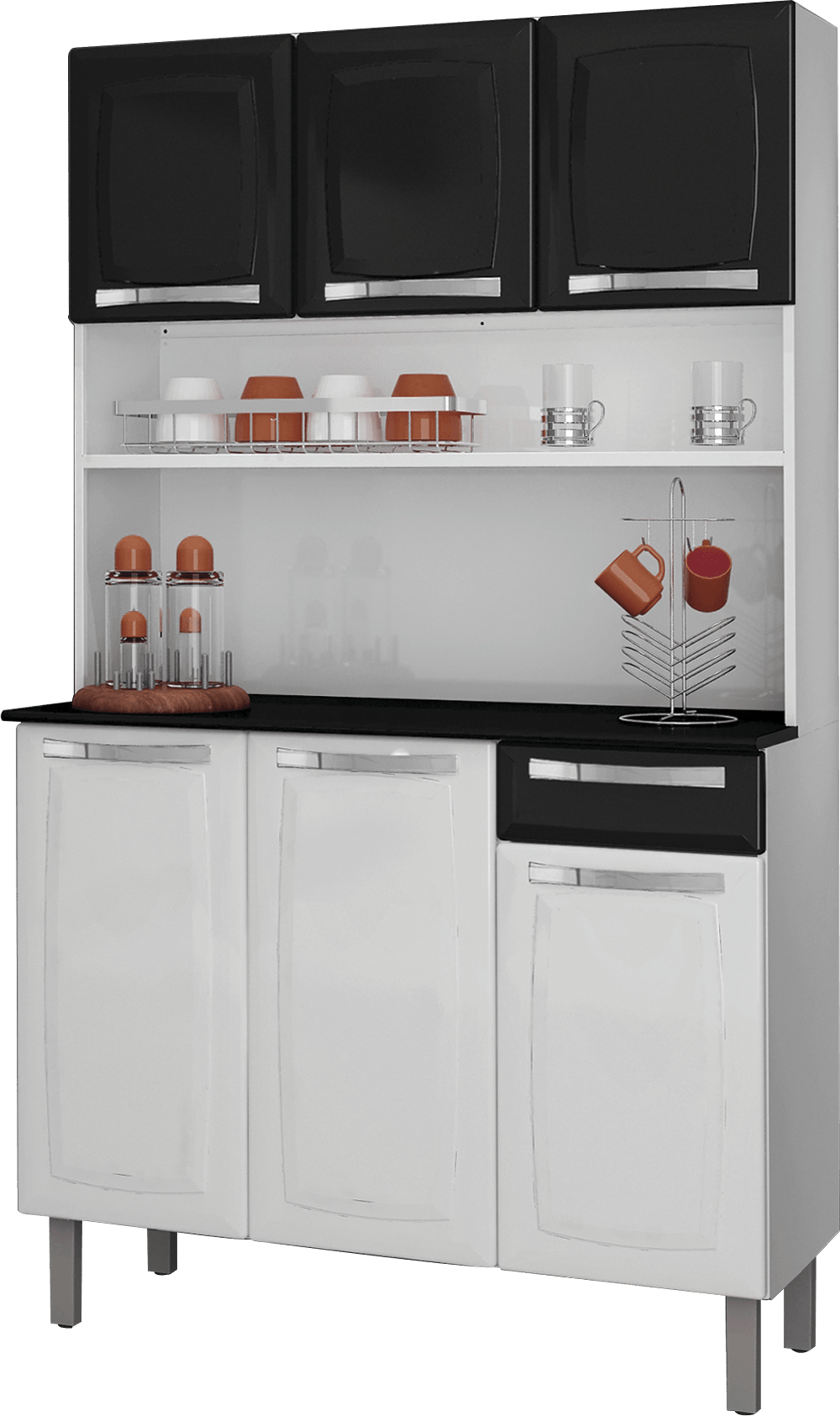Wibamp com Armario De Cozinha Em Aco Preto E Branco ~ Idéias do Projeto da Cozinha para a Adesivos De Parede Kombi ~ Wibamp com Armario De Cozinha Em Aco Preto E Branco ~ Idéias do Projeto da Cozinha para a