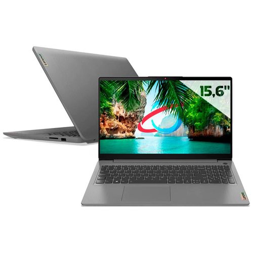 Notebook - Lenovo 82md0007br I5-1135g7 2.40ghz 8gb 256gb Ssd Intel Iris Xe Graphics Windows 11 Home Ideapad 3i 15,6 Polegadas
