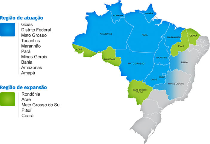 Mapa Expansão
