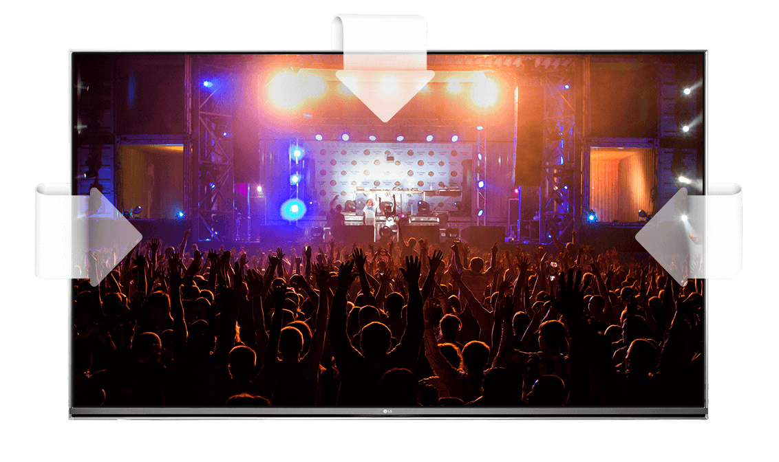 ULTRA-Surround da Smart Tv LG UHD 4K 55UH6150