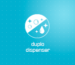 Dispenser Duplo Lavete Intense ML60