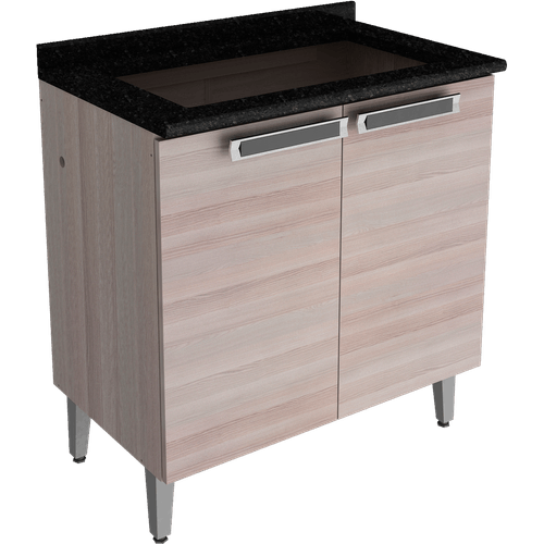 Gabinete Cooktop em MDP, 2 Portas, Acabamento em FF - Itatiaia Jazz IG2A80 - Bege é boa?