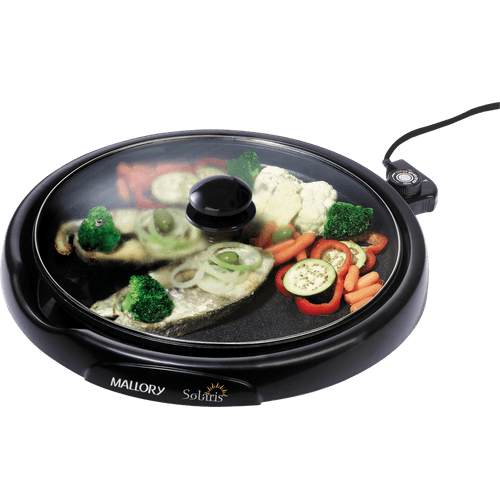 Grill Elétrico Mallory Solaris, 1200W, Grelha Lisa Antiaderente, 40 cm - B96800722 Menor preço em Grill Elétrico Mallory Solaris, 1200W, Grelha Lisa Antiaderente, 40 cm - B96800722