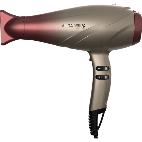 Secador de Cabelo Aura Nano Titanium, 2 Velocidades, 3 Temperaturas - ASS2177 Menor preço em Secador de Cabelo Aura Nano Titanium, 2 Velocidades, 3 Temperaturas - ASS2177