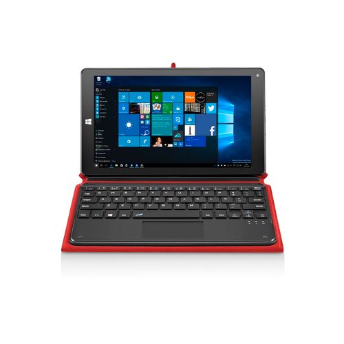 Tablet M8W Plus Hibrido Windows 10 8.9" Intel 2GB 32GB Dual Câmera Vermelho Multilaser - NB243 Menor preço em Tablet M8W Plus Hibrido Windows 10 8.9" Intel 2GB 32GB Dual Câmera Vermelho Multilaser - NB243