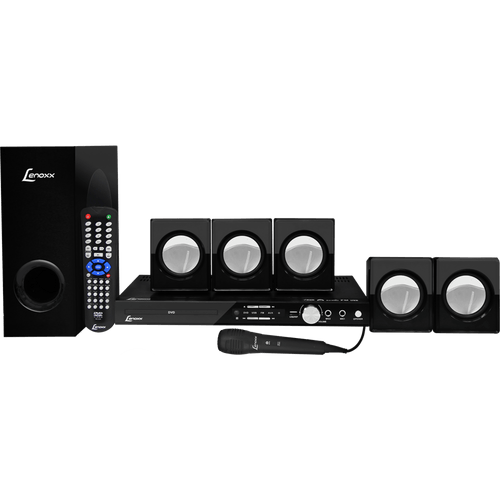 Home Theater Lenoxx com Karaokê e Rádio FM - HT723 Menor preço em Home Theater Lenoxx com Karaokê e Rádio FM - HT723
