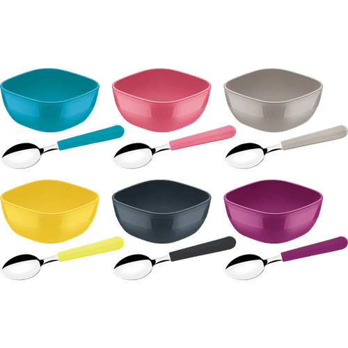 Conjunto Sobremesa Mix Color Tramontina 12 Peças, Polipropileno - 25099943 Menor preço em Conjunto Sobremesa Mix Color Tramontina 12 Peças, Polipropileno - 25099943