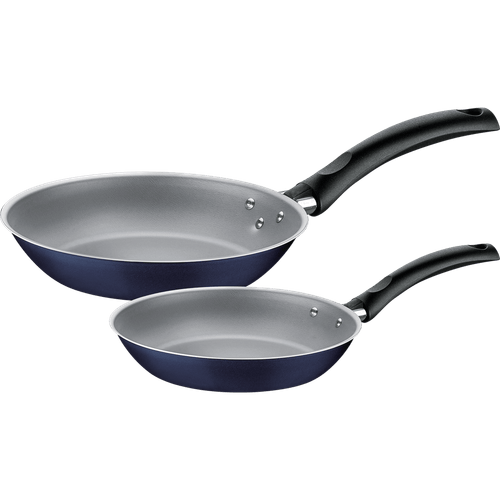Conjunto Frigideira Tramontina Turim, 2 Peças em Alumínio, Azul - 20198/164 Menor preço em Conjunto Frigideira Tramontina Turim, 2 Peças em Alumínio, Azul - 20198/164