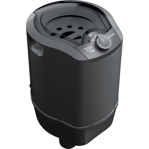 Centrífuga de Roupas Suggar Giromax, 10,5kg com Timer, Preta - CT1021PT / CT1022PT Menor preço em Centrífuga de Roupas Suggar Giromax, 10,5kg com Timer, Preta - CT1021PT / CT1022PT