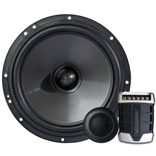 Kit automotivo Quadriaxial 2 vias 2 alto falantes Multilaser - AU913 Menor preço em Kit automotivo Quadriaxial 2 vias 2 alto falantes Multilaser - AU913