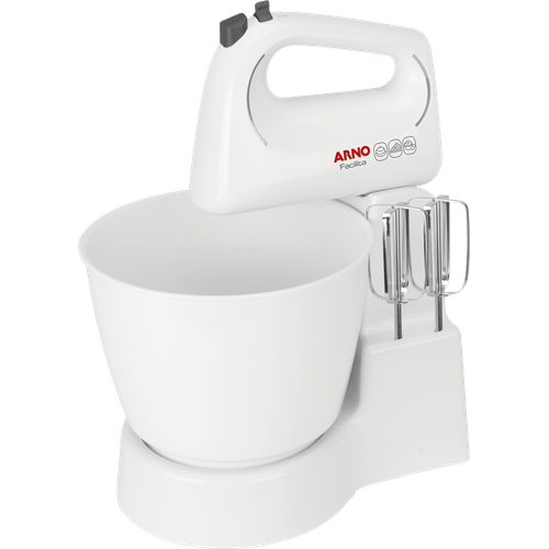 Batedeira Arno Facilita, 250W, 2 Velocidades, Branca - SX14 Menor preço em Batedeira Arno Facilita, 250W, 2 Velocidades, Branca - SX14
