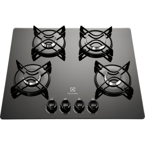 Cooktop Electrolux 4 bocas, Acendimento Superautomático, Preto GC60V