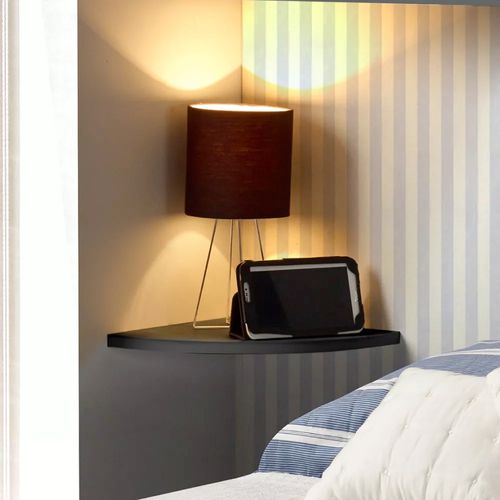 Prateleira de Canto para Decoração de Ambientes – MDF Laqueado – Preto é boa?