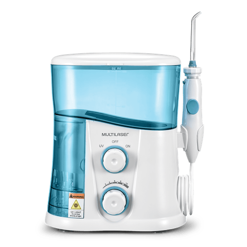 Irrigador Oral Profissional Clearpik Portable Limpeza Profunda 7 Bicos Multilaser - HC038 Menor preço em Irrigador Oral Profissional Clearpik Portable Limpeza Profunda 7 Bicos Multilaser - HC038
