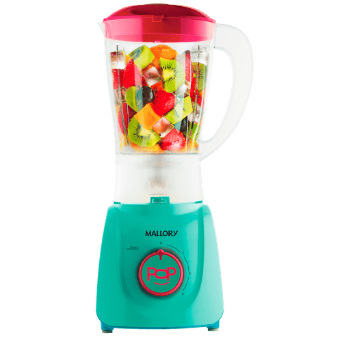 Liquidificador Mallory Tornado Pop, 3 Velocidades, 520W, 2,1 Litros - Azul Menor preço em Liquidificador Mallory Tornado Pop, 3 Velocidades, 520W, 2,1 Litros - Azul