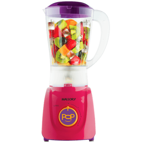 Liquidificador Mallory Tornado Pop, 520W, 2,1 Litros, 3 Velocidades - Rosa Menor preço em Liquidificador Mallory Tornado Pop, 520W, 2,1 Litros, 3 Velocidades - Rosa