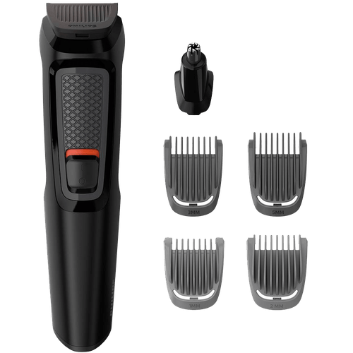 Aparador de Pelos Philips Multigroom, 6 em 1, 4 Pentes, Recarregável, Preto - MG3711/15 - Bivolt Menor preço em Aparador de Pelos Philips Multigroom, 6 em 1, 4 Pentes, Recarregável, Preto - MG3711/15 - Bivolt