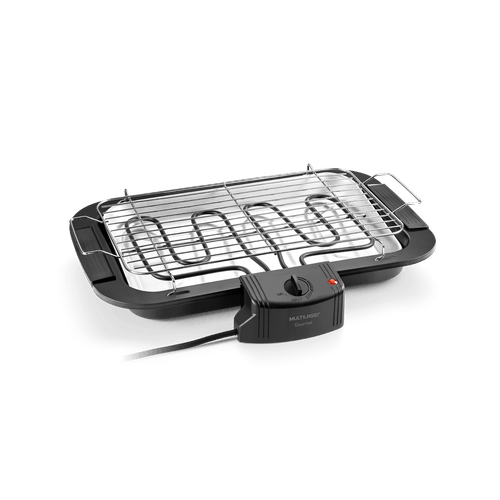 Churrasqueira Elétrica Gourmet Multilaser Preta Menor preço em Churrasqueira Elétrica Gourmet Multilaser Preta