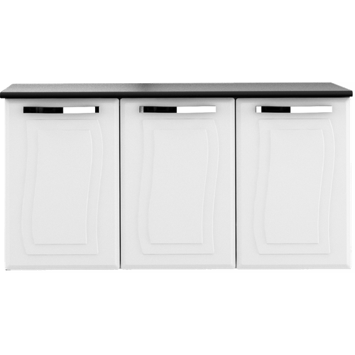 Balcão de Cozinha, 3 Portas, Aço, Com Tampo, Colormaq - Paraty - Branco Menor preço em Balcão de Cozinha, 3 Portas, Aço, Com Tampo, Colormaq - Paraty - Branco