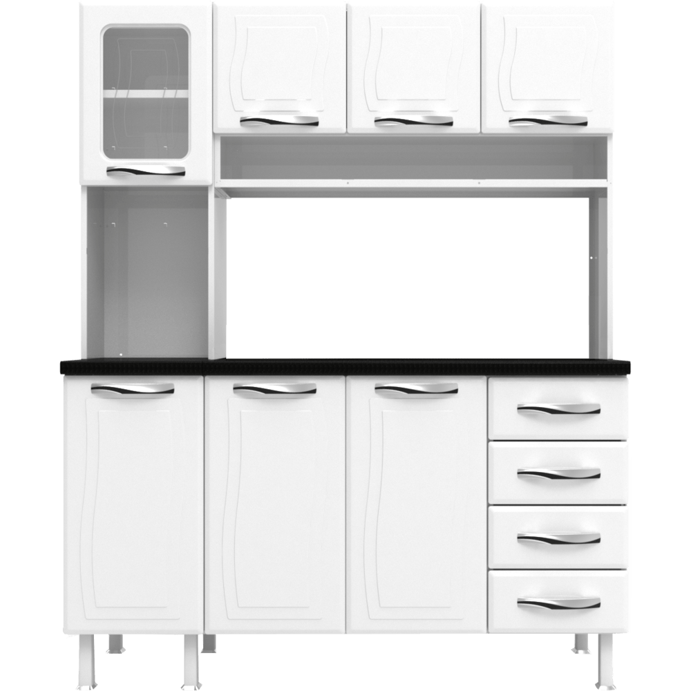Kit Cozinha Em A O 7 Portas 4 Gavetas Colormaq Milano Novo Mundo Kit Cozinha Em A O 7 Portas 4 Gavetas Colormaq Milano Novo Mundo