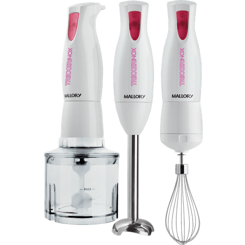 Mixer Trikxer Mallory, 3 em 1, 300W, Branco / Inox - B9160024 é ruim? Mixer Trikxer Mallory, 3 em 1, 300W, Branco / Inox - B9160024 é boa?