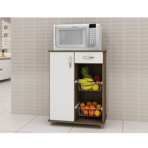 Balcão Fruteira Belize 1 Porta 1 Gaveta e 2 Cestos Notável - Choco/Branco é ruim? Balcão Fruteira Belize 1 Porta 1 Gaveta e 2 Cestos Notável - Choco/Branco é boa?