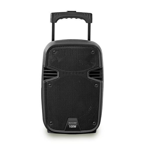 Caixa Amplificadora 100W RMS Bluetooth + Microfone com fio Multilaser - SP258 Menor preço em Caixa Amplificadora 100W RMS Bluetooth + Microfone com fio Multilaser - SP258