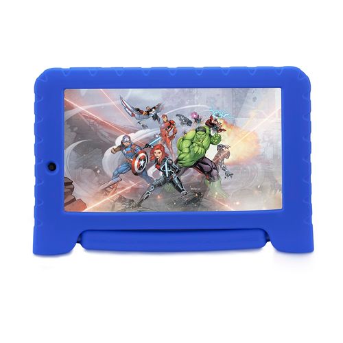 Tablet Disney Vingadores Plus Wifi 8GB Android 7 Dual Câmera Azul Multilaser - NB280 Menor preço em Tablet Disney Vingadores Plus Wifi 8GB Android 7 Dual Câmera Azul Multilaser - NB280