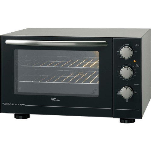 Forno de Mesa Elétrico Fischer Turbo 2.4 New, 48 Litros, Timer - 26573 Menor preço em Forno de Mesa Elétrico Fischer Turbo 2.4 New, 48 Litros, Timer - 26573