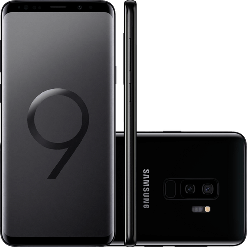 Smartphone Samsung Galaxy S9 Plus 6.2", Câmera Dupla 12MP, Octa-Core, 128GB, Preto - G9650Z Menor preço em Smartphone Samsung Galaxy S9 Plus 6.2", Câmera Dupla 12MP, Octa-Core, 128GB, Preto - G9650Z