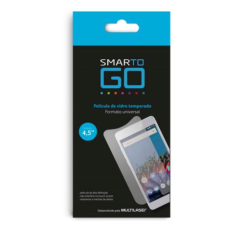 Película de vidro temperado 4,5" universal Multilaser - AC317 Menor preço em Película de vidro temperado 4,5" universal Multilaser - AC317