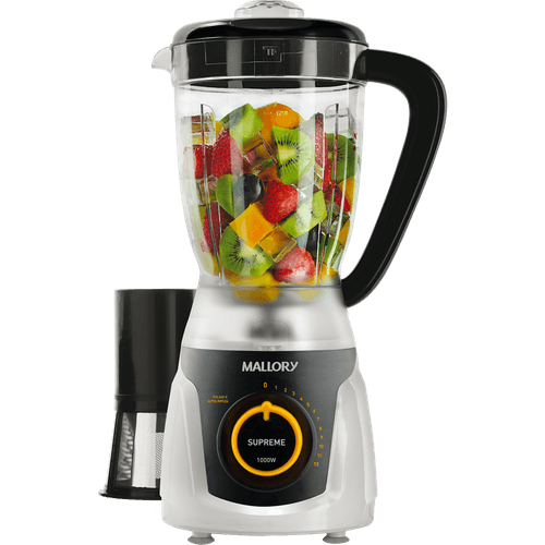 Liquidificador Mallory Supreme White, 1000W, 12 Velocidades, Filtro Inox - B9120185 é ruim? Liquidificador Mallory Supreme White, 1000W, 12 Velocidades, Filtro Inox - B9120185 é boa?