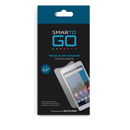 Pelicula de vidro temperado 5.3" universal Multilaser - AC321 Menor preço em Pelicula de vidro temperado 5.3" universal Multilaser - AC321