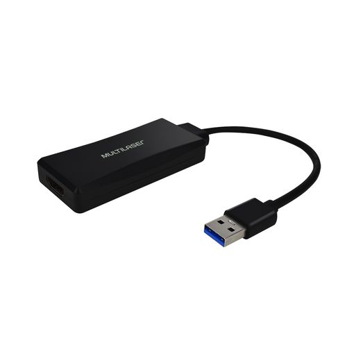 Cabo Conversor Usb Macho X Hdmi Femea Multilaser - WI347 Menor preço em Cabo Conversor Usb Macho X Hdmi Femea Multilaser - WI347