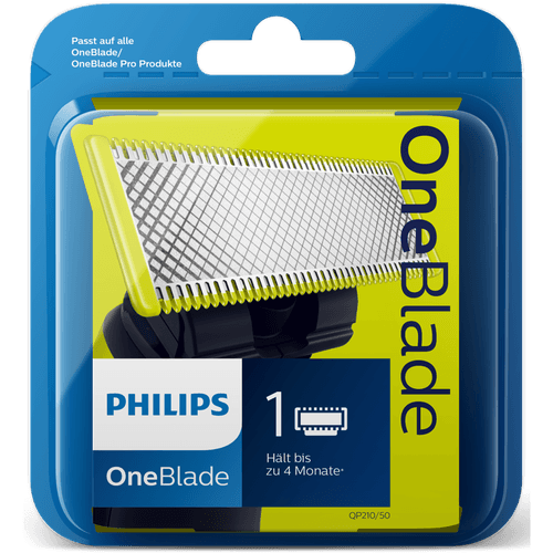 Lâmina OneBlade Philips Walita, Cinza / Chumbo - QP210/50 Menor preço em Lâmina OneBlade Philips Walita, Cinza / Chumbo - QP210/50