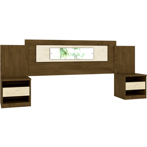 Cabeceira Casal em MDP, 2 Gavetas - Moval Sevilha Menor preço em Cabeceira Casal em MDP, 2 Gavetas - Moval Sevilha