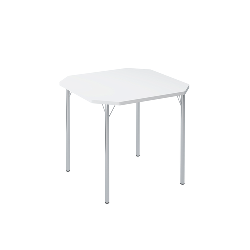 Mesa de Cozinha Quadrada, Com Tampo BP - Carraro 1510 - Branco Menor preço em Mesa de Cozinha Quadrada, Com Tampo BP - Carraro 1510 - Branco