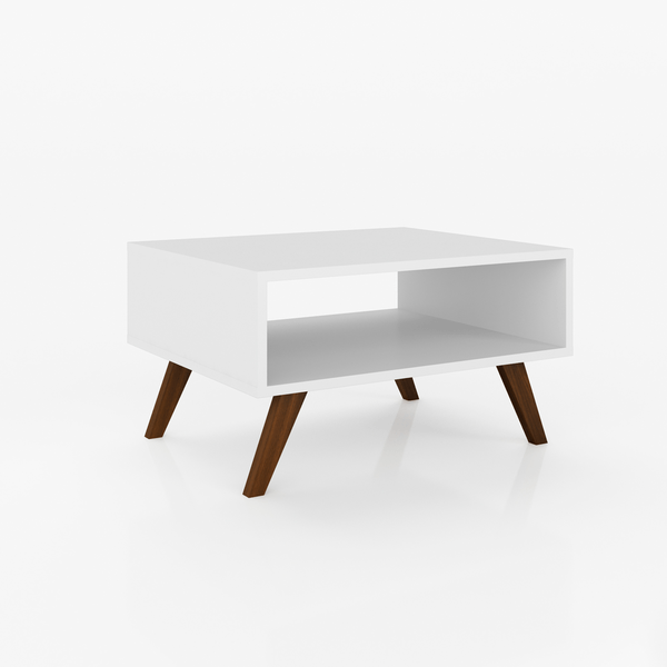 Mesa de Centro, Nicho Retangular, MDP - Móvel Bento RT3020 Branco