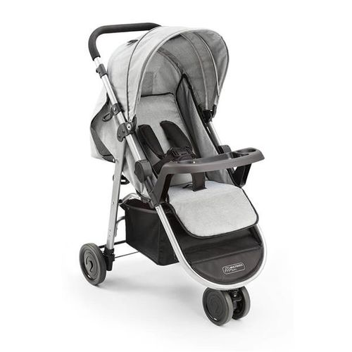 Carrinho de Bebe Agile 3 rodas Cinza Multikids Baby - BB526 Menor preço em Carrinho de Bebe Agile 3 rodas Cinza Multikids Baby - BB526