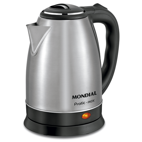 Chaleira Elétrica Mondial Pratic, 1200W, 2 Litros, Preto/Inox - CE-06 é boa?