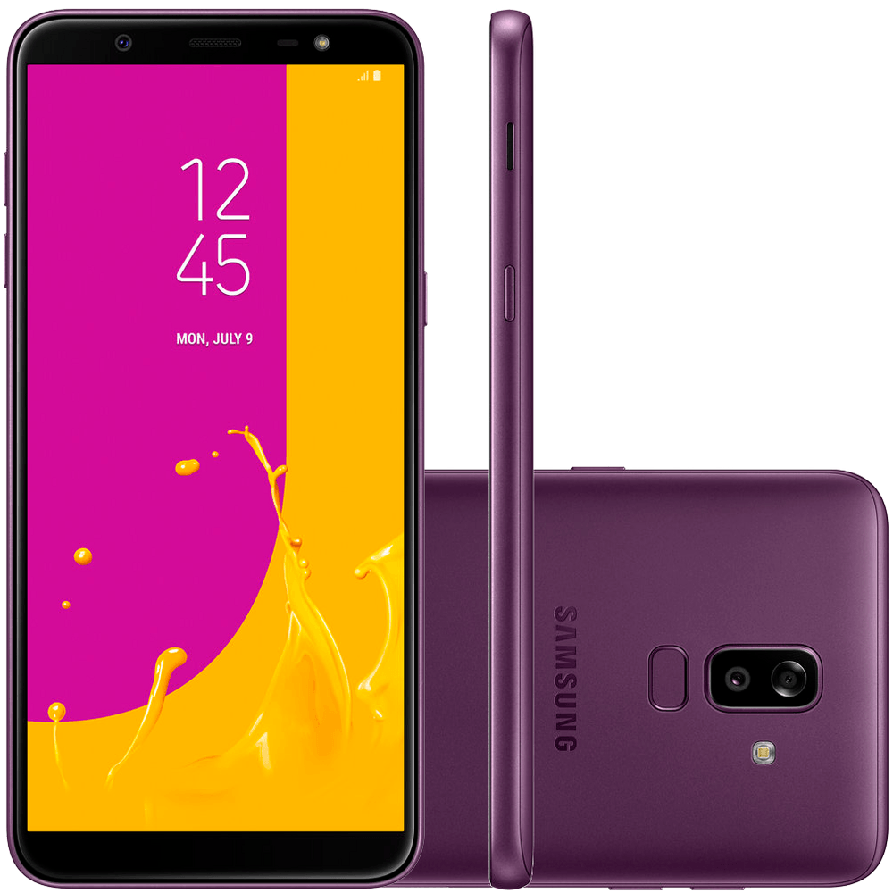 Smartphone Samsung Galaxy J8 Câmera 16mp Octa Core 64gb Violeta