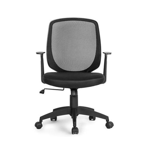 Cadeira Office Mid com Braços Fixos Preto Multilaser - GA181 Menor preço em Cadeira Office Mid com Braços Fixos Preto Multilaser - GA181