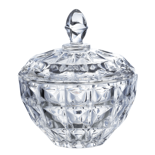 Bomboniere Decorativo Com Tampa L'Hermitage, Vidro - 22080 Menor preço em Bomboniere Decorativo Com Tampa L'Hermitage, Vidro - 22080