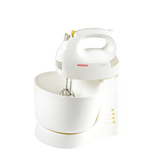 Batedeira Mondial Dinâmica, 250W, 4 Velocidades, Branca - B02 Menor preço em Batedeira Mondial Dinâmica, 250W, 4 Velocidades, Branca - B02