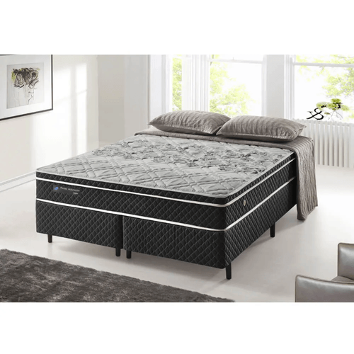 Cama Box Casal Queen Size Com Molas Ensacadas Relax Adorabile