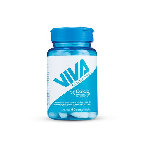 Suplemento de Cálcio + Magnésio + Vitamina K2 Viva Smart Nutrition Menor preço em Suplemento de Cálcio + Magnésio + Vitamina K2 Viva Smart Nutrition
