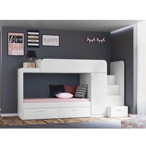 Beliche Star 2 Gavetões 5 Portas e Armário com Cabideiro - Branco é ruim? Beliche Star 2 Gavetões 5 Portas e Armário com Cabideiro - Branco é boa?