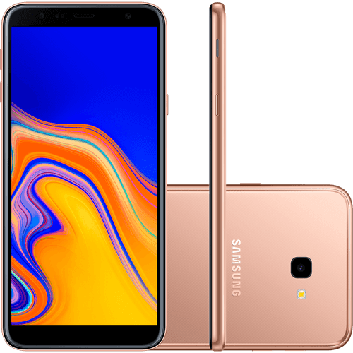 Smartphone Samsung Galaxy J4 Plus, Câmera 13MP, Quad-Core, 32GB, Cobre - SM-J415G Menor preço em Smartphone Samsung Galaxy J4 Plus, Câmera 13MP, Quad-Core, 32GB, Cobre - SM-J415G