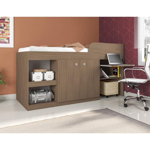 Cama Solteiro Multifuncional Juvenille com Bancada - Montana é ruim? Cama Solteiro Multifuncional Juvenille com Bancada - Montana é boa?