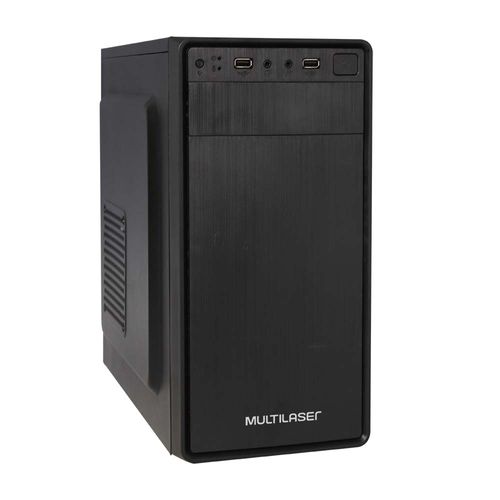 Gabinete Bulk com Fonte 200W Preto - GA167 Menor preço em Gabinete Bulk com Fonte 200W Preto - GA167